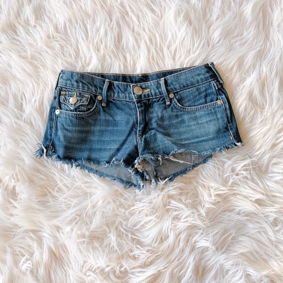 True Religion Jean Shorts - Picture 3 of 4
